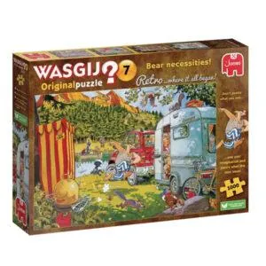 PUZZLE WASGIJ - ORIGINAL RETRO 7 : NECESSITES D'OURS - 1000 PIECES