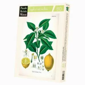 PUZZLE BOIS WILSON - H. A KOHLER : CITRON - 80 PIECES