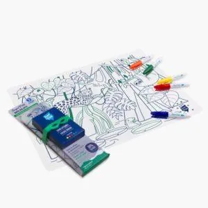 SET SILICONE A COLORIER - AMAZONIE - SUPER PETIT