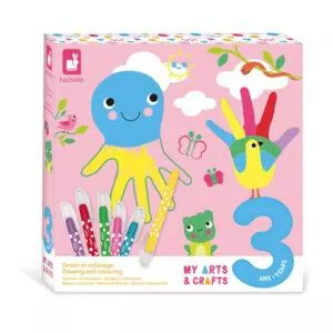COFFRET DESSIN ET COLORIAGE - JANOD