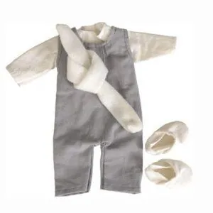 VETEMENTS POUPEE ENSEMBLE SALOPETTE BLEU - EGMONT TOYS