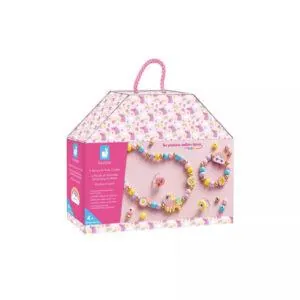 COFFRET 4 BIJOUX EN BOIS A CREER - RAINBOW LAND - JANOD