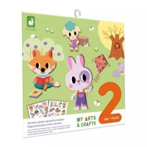 POCHETTE STICKERS EPAIS REPOSITIONNABLES - JANOD