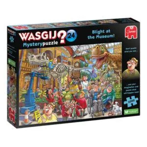 PUZZLE WASGIJ - MYSTERY 24 : PANIQUE AU MUSEE ! 1000 PIECES