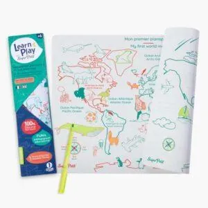 SET SILICONE - MON PREMIER PLANISPHERE - SUPER PETIT