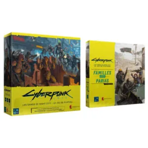 CYBERPUNK 2077 - GANGS OF NIGHT CITY - PACK JEU DE PLATEAU + FAMILLES ET PARIAS