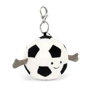 PELUCHE PORTE CLES BALLON DE FOOTBALL - JELLYCAT