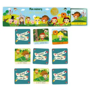 MON MEMORY CONTES MERVEILLEUX 32 PIECES - CARTES D'ART