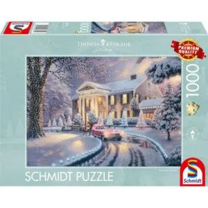 PUZZLE SCHMIDT - T. KINKADE : GRACELAND CHRISTMAS - 1000 PIECES