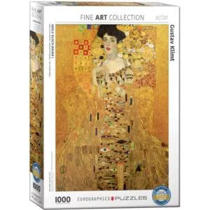 PUZZLE EUROGRAPHICS - BEAUX ARTS - G. KLIMT : ADELE BLOCH-BAUER I - 1000 PIECES