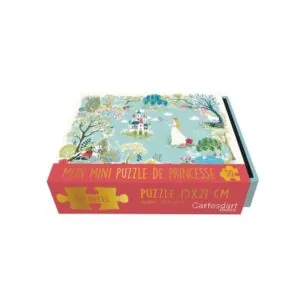 MINI PUZZLE CARTES D'ART : PRINCESSES - 50 PIECES