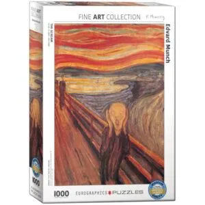 PUZZLE EUROGRAPHICS - E. MUNCH : LE CRI - 1000 PIECES