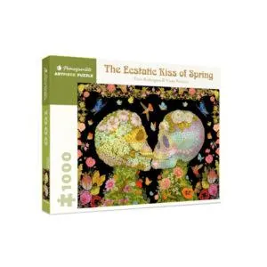 PUZZLE POMEGRANATE - T. RODRIGUEZ / V. PARAISO : THE ECSTATIC KISS OF SPRING - 1000 PIECES