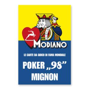 Poker 98 Mignon Blu