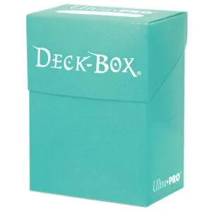 ULTRA PRO - DECK BOX 75 CARTES AQUA