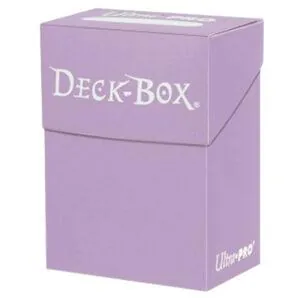 ULTRA PRO - DECK BOX 75 CARTES LILAS