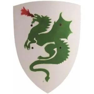 BOUCLIER DRAGON BLANC - VAH