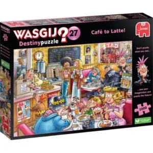 PUZZLE WASGIJ - DESTINY 27 : CAFE AU LAIT - 1000 PIECES
