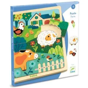 PUZZLO FERME - DJECO