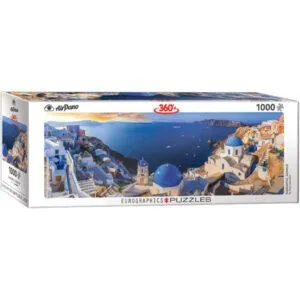 PUZZLE EUROGRAPHICS - PANORAMIQUE 360 : SANTORINI - 1000 PIECES