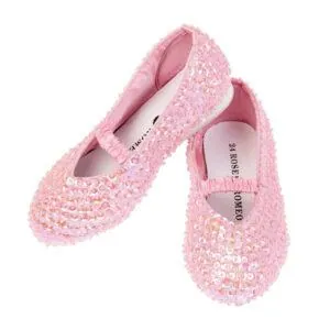 MULES A SEQUINS LILY ROSE CLAIR - POINTURE 24 - SOUZA