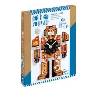 COFFRET DIY HORLOGE A CREER ROBOTIME - DJECO