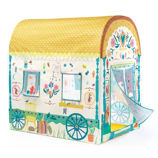 CABANE FORME ROULOTTE - DJECO – Image 3