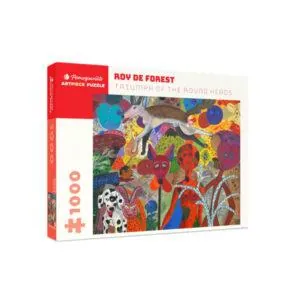 PUZZLE POMEGRANATE - R. DE FOREST : TRIUMPH OH THE ROUND HEADS - 1000 PIECES