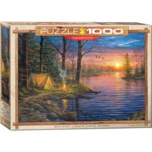 PUZZLE EUROGRAPHICS - A. HUNTER : BRUME DU SOIR - 1000 PIECES