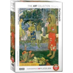 PUZZLE EUROGRAPHICS - BEAUX ARTS - P. GAUGUIN : LA ORANA MARIA - 1000 PIECES