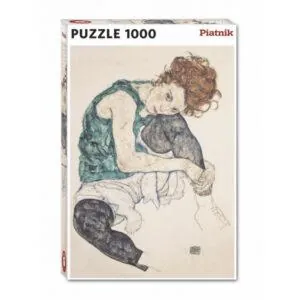 PUZZLE PIATNIK - SCHIELE : FEMME - 1000 PIECES