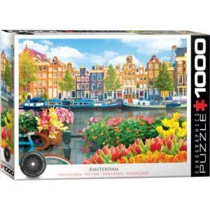 PUZZLE EUROGRAPHICS : AMSTERDAM - 1000 PIECES