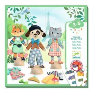COLLAGE BONJOUR PARIS - DJECO