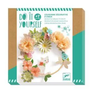 DIY COURONNE DECORATIVE A CREER - DJECO