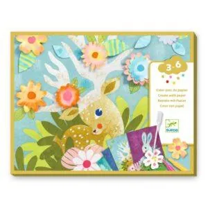 COFFRET CREER AVEC DU PAPIER BUVARD - DJECO