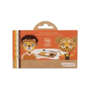KIT MAQUILLAGE 3 COULEURS - LION ET GIRAFE - NAMAKI