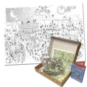 PUZZLE FORMICHE - F. VETTORI : HEROS ET MYTHES - 1080 PIECES