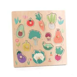 ENCASTREMENT BOIS : LEGUMES DU JARDIN - SARAH BETZ - VILAC