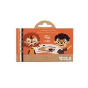 KIT MAQUILLAGE 3 COULEURS - TIGRE ET RENARD - NAMAKI