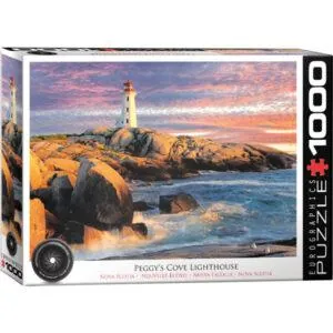 PUZZLE EUROGRAPHICS : PHARE DE PEGGYS COVE - 1000 PIECES