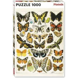 PUZZLE PIATNIK - MILLOT : PAPILLONS - 1000 PIECES