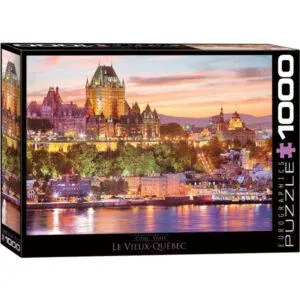 PUZZLE EUROGRAPHICS - CITY COLLECTION : LE VIEUX QUEBEC - 1000 PIECES