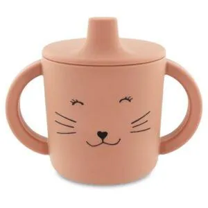 TASSE APPRENTISSAGE SILICONE MRS CAT - TRIXIE BABY
