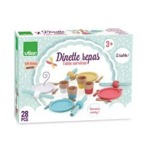 SET DE DEJEUNER EN BOIS - VILAC
