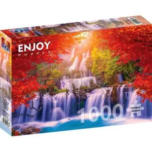 PUZZLE ENJOY : THEE LOR SU WARTERFALL IN AUTUMN THAILAND - 1000 PIECES
