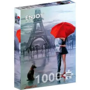 PUZZLE ENJOY : PARIS A DEUX - 1000 PIECES