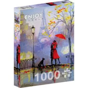 PUZZLE ENJOY : JOUR DE PLUIE A PARIS - 1000 PIECES