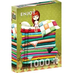 PUZZLE ENJOY : LA PRINCESSE AU PETIT POIS - 1000 PIECES