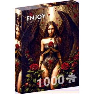 PUZZLE ENJOY : ANGE NOIR - 1000 PIECES