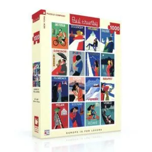 PUZZLE NYPC - P. THURLBY : L'EUROPE EST POUR LES AMOUREUX - 1000 PIECES